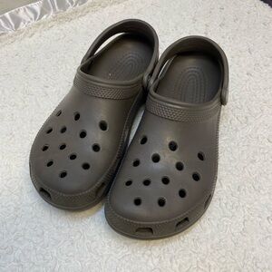 Crocs Clogs Mens Size 11 Dark brown Clip On Comfort